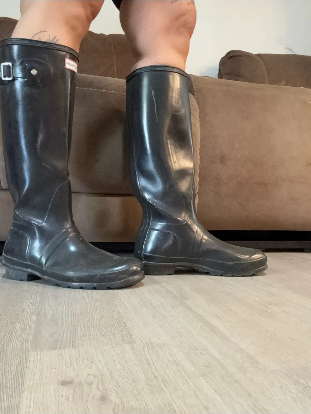 Hunter Original Tall Black Rain Boots - Women’s